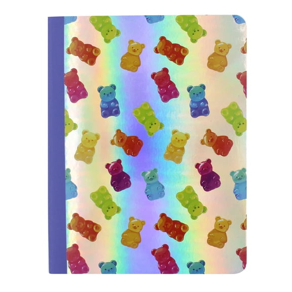 Ecokind Gummy Bear Wide Ruled Composition Book, 9.75in x 7.5in, 80 Sheets
