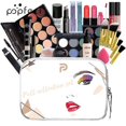 thumbnail image 1 of 8-56pcs Makeup Set Full Professional Makeup Kit Eyeshadow Blush Foundation Face Powder, 1 of 5