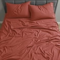 thumbnail image 3 of Nestl Twin Sheet Set, 1800 Series Microfiber Deep Pocket 4 Piece Bed Sheet Set, 3 of 8