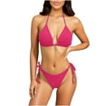 thumbnail image 2 of Aloohaidyvio Bikinis for Women ,Womens Sexy Solid Swimwear Two-Piece Slim Swimsuit Bikini Straped Swimsuits, Womens Swimwear, 2 of 6