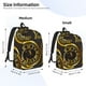 thumbnail image 2 of Balery 2025 New Year Mochila Clásica Impresa Básica para Viaje, Mochila Escolar Resistente al Agua, Mochila de Lona con Correas Ajustables-Medium, 2 of 5