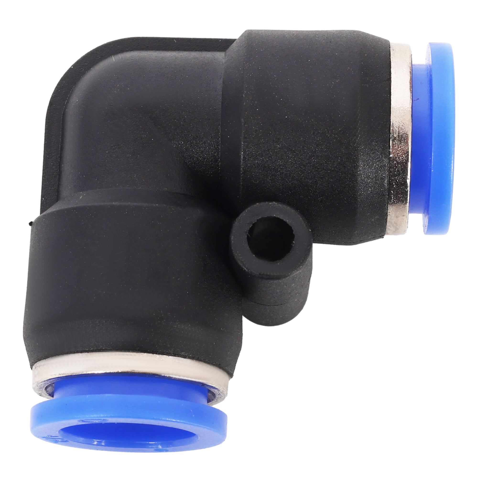 Air Push to Connect Kit: Complete 1/2" (OD) / 3/8" (ID) x 100-Feet TPEE Tubing Air Piping System
