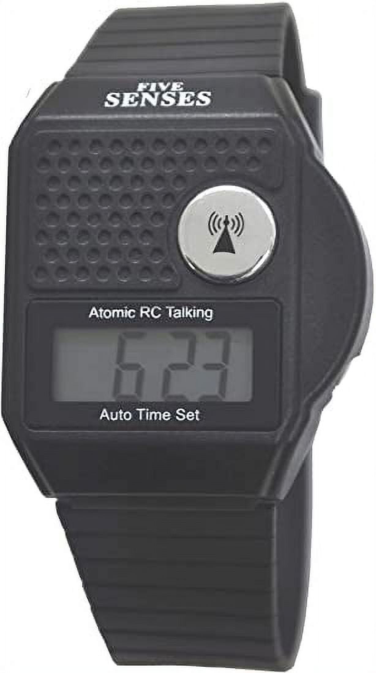 Hearkent Atomic Digital Talking Wrist Watch for Elderly Visually Impaired Seniors Silver Walmart
