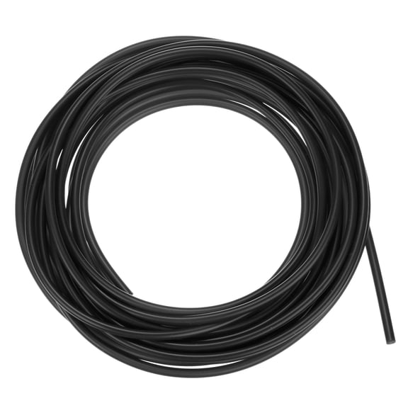Uxcell Silicone Tubing, 3/32inch(2mm) ID x 5/32inch(4mm) OD Silicone Rubber Vacuum Tube, 20ft(6 M) High Temp Water Air Hose Pipe [Black]