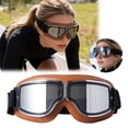 thumbnail image 1 of Klonfd Motorcycle Goggles Fits Over Glasses Soft Padded Riding Glasses With Slip Strap, 1 of 6