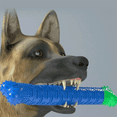 thumbnail image 4 of Durable rubber bone dog chew toy for aggressive chewers - teeth clean chew bone for puppy teething toys for small to medium sized dogs., 4 of 11