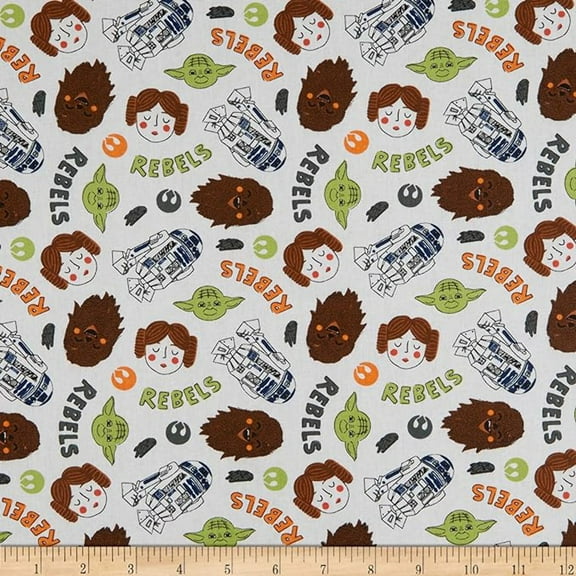 Star Wars Become a Rebel Cotton Fabric