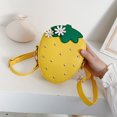 thumbnail image 4 of Women Cute Strawberry Purse Cartoon Messenger Crossbody Handbag Women Outdoor Casual Daily Use Shoulder Bag Small Coin Wallet, 4 of 6