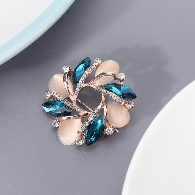 Broche de Regalo, Broche de Moda de Moda, Aleación Portátil para Amigas para Mujeres, Novia, Niña