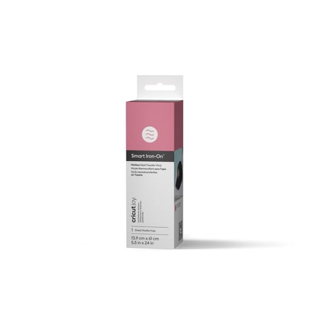 Cricut Joy™ Smart Iron-On™ Vinyl, 5.5" x 24", Pink