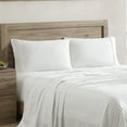 thumbnail image 2 of Brielle Home Printed Cotton Sateen Sheets Collection, 2 of 7