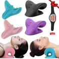 thumbnail image 2 of Neck And Shoulder Relaxer Cervical Traction Device For TMJ Pain Relief And Cervical Spine Alignment Chiropractic Pillow Stretche, 2 of 5