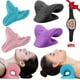 thumbnail image 2 of Neck And Shoulder Relaxer Cervical Traction Device For TMJ Pain Relief And Cervical Spine Alignment Chiropractic Pillow Stretche, 2 of 5