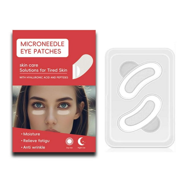 SharkTRUE Masque pour les Yeux en Microneedle : Hydratation Profonde, Réduction des Ridules et Raffermissement