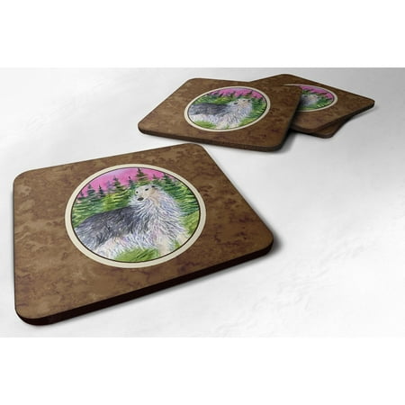 

Carolines Treasures SS8227FC Borzoi Foam Coaster Set of 4 3 1/2 x 3 1/2 multicolor