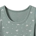 thumbnail image 5 of Favoffer Women's Pullover Tank Top Round Neck Sleeveless Bow Print Modal Breathable Stretch Casual Layering Daily Outerwear Summer Blouse, 5 of 5