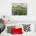 thumbnail image 5 of Nawypu  Vintage Gold Framed Wall Art,  Fields with Wild Poppies Retro Paintings, Canvas Prints Artwork with Antique Frame, Victorian Wall Picture Decor for Gallery Living Room, 5 of 6
