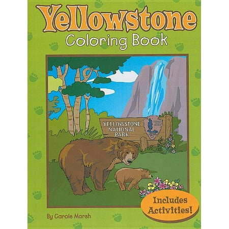 Yellowstone Coloring Book - Walmart.com - Walmart.com
