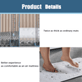 thumbnail image 4 of Bathtub Mat Non Slip,Deluxe Thick Soft Foam Bath Mats for Bathroom Tub, Bathtub Mat with Drain Holes, Suction Cups- 36” X 17”,White., 4 of 8