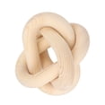 thumbnail image 3 of Eslabón decorativo, cadena de madera decorativa, 3 decoraciones de eslabones de cadena de madera, diseño aerodinámico de eslabones de madera rústica Jadeshay A, 3 of 8