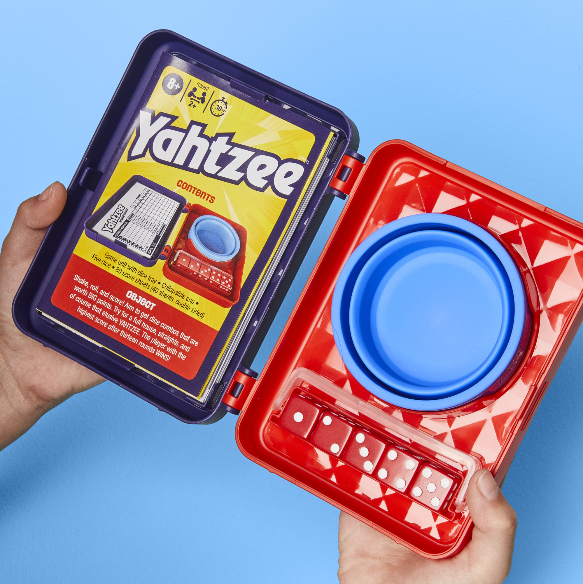 Yahtzee Dice Game with Collapsible Cup & Storage Case photo 3
