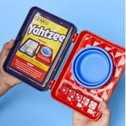 Yahtzee Dice Game with Collapsible Cup & Storage Case, Family Games for 2+ Players, 8+