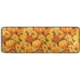 thumbnail image 6 of Dreamtimes Pumpkins and Autumn Leaves Hallway Runner Rug 2'x6' Kitchen Rug with Rubber Backing Joyful Thanksgiving Non Slip Entryway Rug Runner Washable Soft Area Rug for Hallway Bedroom Kitchen Decor, 6 of 6
