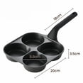 thumbnail image 3 of SIfdSeng 4 Cup Egg Frying Pan 4 Cups Pancake Pan Nonstick Pan Multifunction Cooking Pan Divided Frying Pan for Crepe Meat Breakfast, 3 of 4