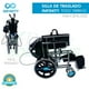 thumbnail image 5 of Silla de Ruedas Plegable Infinity Azul con Freno en Agarradera y Cinturón de Seguridad, 5 of 8