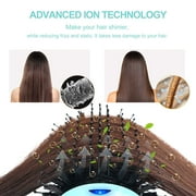 Hair Dryer Brush Blow Dryer in One, Aima Beauty Oval Hot Air Brush with Negative Ion&1100W, Green