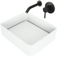 thumbnail image 4 of Vigo Vgt995 Jasmine 18" Rectangular Stone Composite Vessel Bathroom Sink - Black, 4 of 11