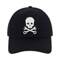 thumbnail image 2 of Gorra de béisbol Concept One Skull Crossbones Adjust, 2 of 3