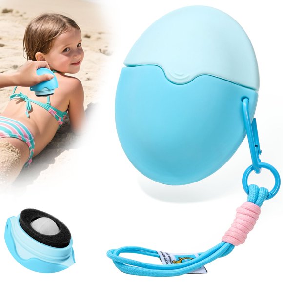 Aplicador de protección solar Searuodio, esponja recargable en rollo, 55 ml