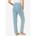 thumbnail image 2 of Woman Within Plus Size Tall Stretch Denim 5-Pocket Straight-Leg Jeans, 2 of 6