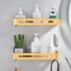 thumbnail image 1 of Organizador elegante, estante de ducha de acero inoxidable montado en la pared con estantes de ducha adhesivos a prueba de óxido, fácil instalación que garantiza un baño espacioso y ordenado,, 1 of 5