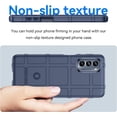 thumbnail image 4 of Case for Motorola Moto G62 5G, Heavy Duty Shockproof Military Grade Drop Tested Field Phone Case Bumper Rugged Cover for Motorola Moto G62 5G HD Blue, 4 of 7
