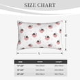 thumbnail image 4 of Lsque Umbrella Cat Pattern Pillow Case – Soft & Cozy Throw Pillow Cover, Hypoallergenic Cushion Case for Sleeping Women with Envelope Closure-20"x30", 4 of 6