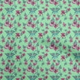 thumbnail image 1 of oneOone Viscose Chiffon Sea Green Fabric Florals Dress Material Fabric Print Fabric By The Yard 42 Inch Wide, 1 of 4