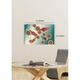 thumbnail image 4 of Toile Matte Oiseaux Cosmiques de 18 x 24 Po par Amrita Sen en Multicolore, 4 of 5