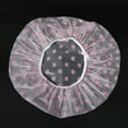 thumbnail image 2 of 5Packs Waterproof PEVA Elastic Reusable Shower Hair Cap Beauty Salon Spa Cooking, 2 of 15