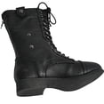 thumbnail image 4 of Top Modal SR-01 Women's Mid Calf Low Heel Lace Up Fold Down Military Combat Boots, 4 of 4