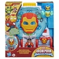 thumbnail image 4 of Disney Jr. Series Marvel’s Marvel Iron Man and his Awesome Friends Hall of Armor Playset, 4 of 6