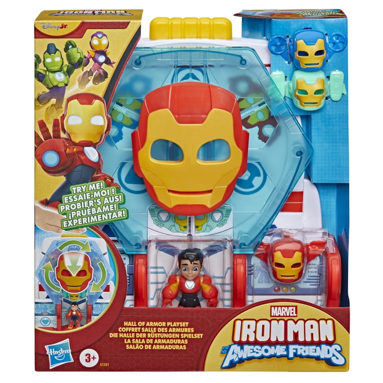 Hall of Armor Playset with 3-Inch Poseable Figure and Wings Accessories photo 4
