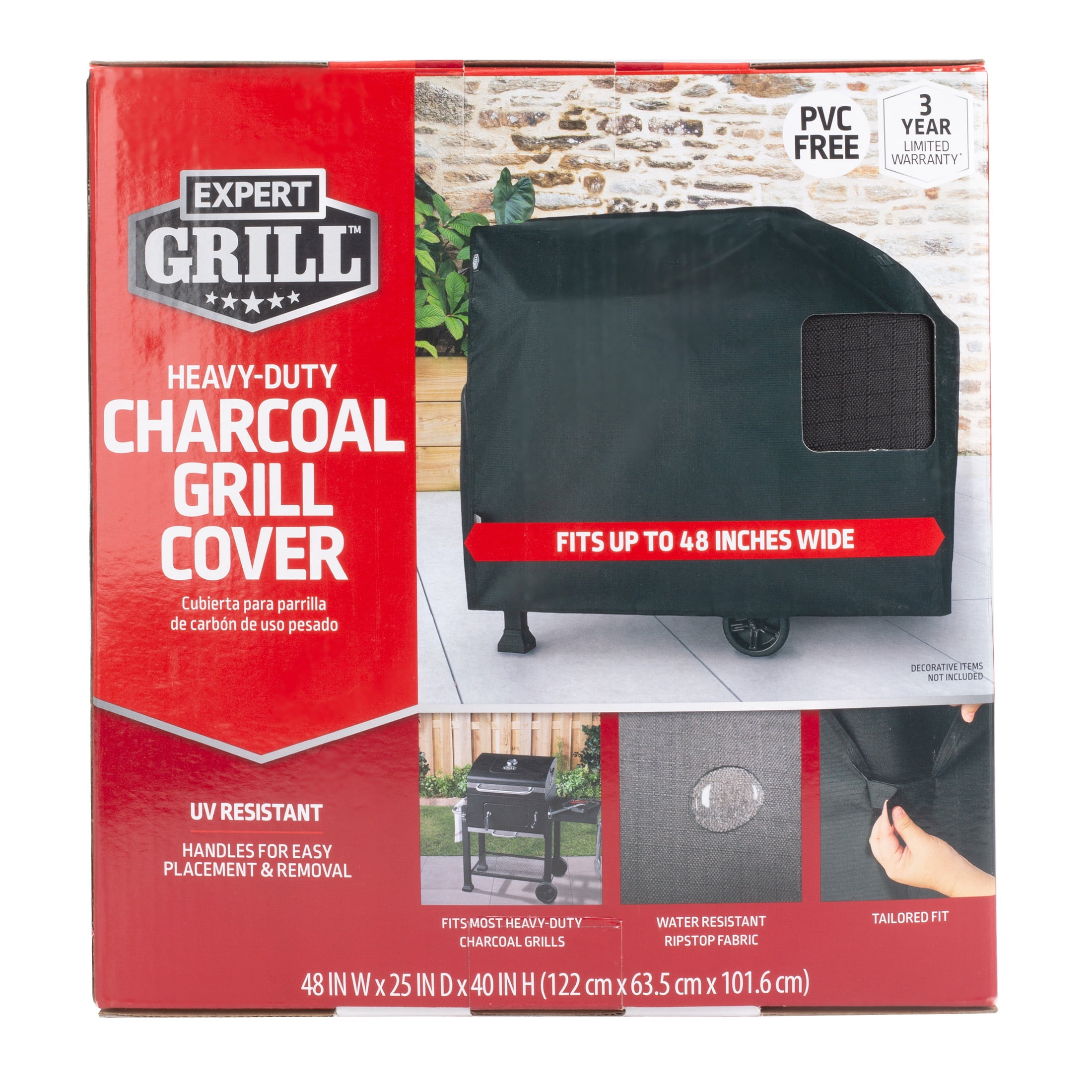 Expert Grill Heavy Duty Charcoal Grill Cover, BlackKIDSNADO 2025 WiFi Extender