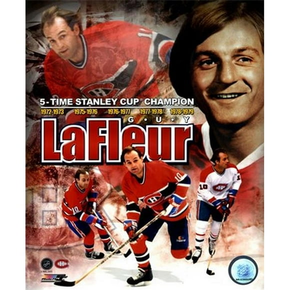 Photofile PFSAANV08901 Guy LaFleur 2011 Portrait Plus Sports Photo - 8 x 10