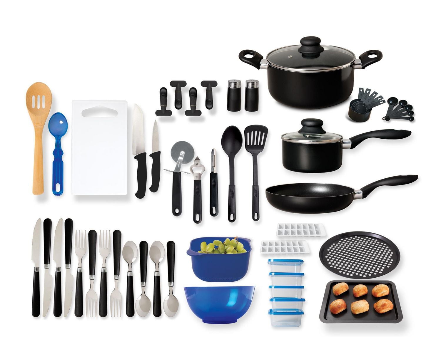 "Gibson Everyday Total Kitchen 59-Piece Cookware Combo Set<br>"