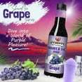 thumbnail image 6 of Syruvia Snow Cone Syrup 12.7oz - Grape Syrup For ShavedIce, Snow Cones, Slushies, Italian Soda, Popsicles. Kosher, Dairy Free., 6 of 7