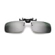 thumbnail image 1 of Clip para gafas, clip para gafas de sol profesionales, clip polarizado elegante en gafas de sol, clip para gafas oscuras, rendimiento finamente ajustado, 1 of 3