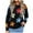 DT--Black, variant on DailyTrove Women's Colorful Floral Sweater, Long Sleeve, Casual Festival & Street Wear, Soft Cotton Blend, Plus Size Friendly