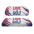 thumbnail image 2 of Pzuqiu Golf Car Seat Cushion Cover Comfortable, Fit for Golf Cart Outdoor Golf Carts Suitable for Most 2-Seater Carts 2 Person Seats Golf Carts, 2 of 9
